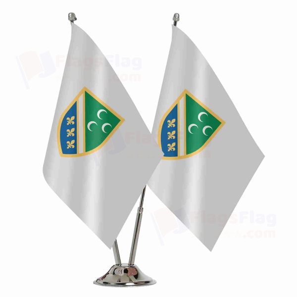 Bosnian Turks Binary Table Flag