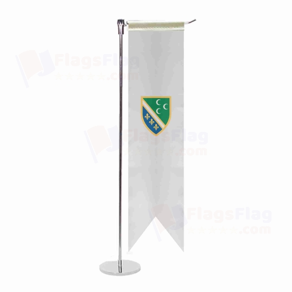 Bosnian Turks L Table Flag