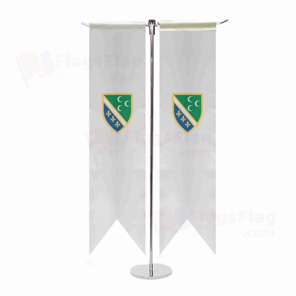 Bosnian Turks T Table Flag