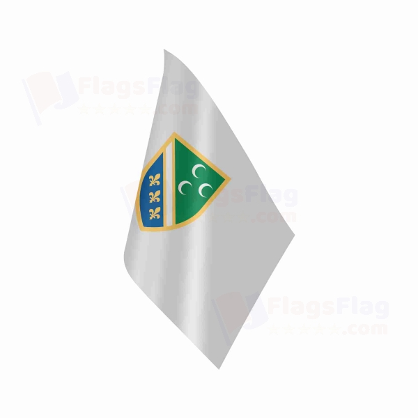 Bosnian Turks Table Flag