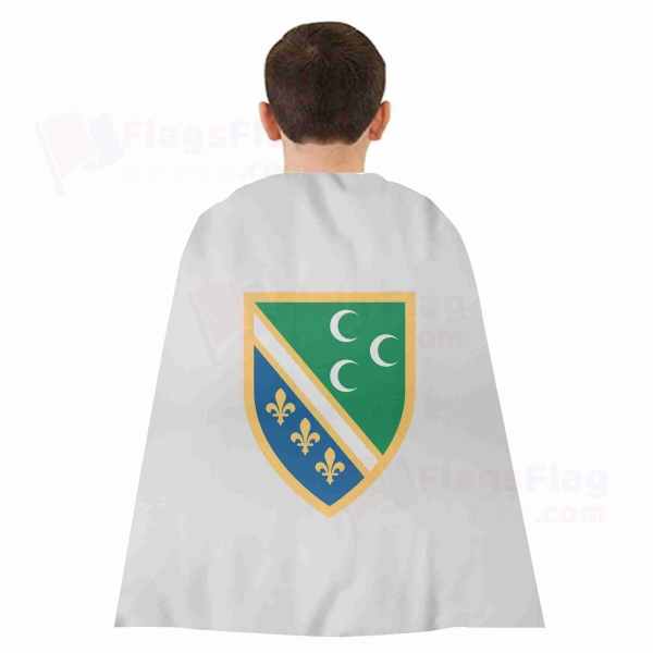 Bosnian Turks Woven Fabric Cloak Digital Printing