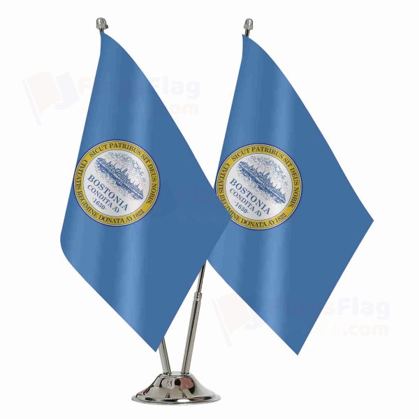 Boston Binary Table Flag