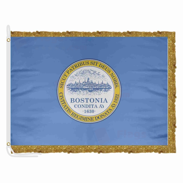 Boston Satin Office Flag
