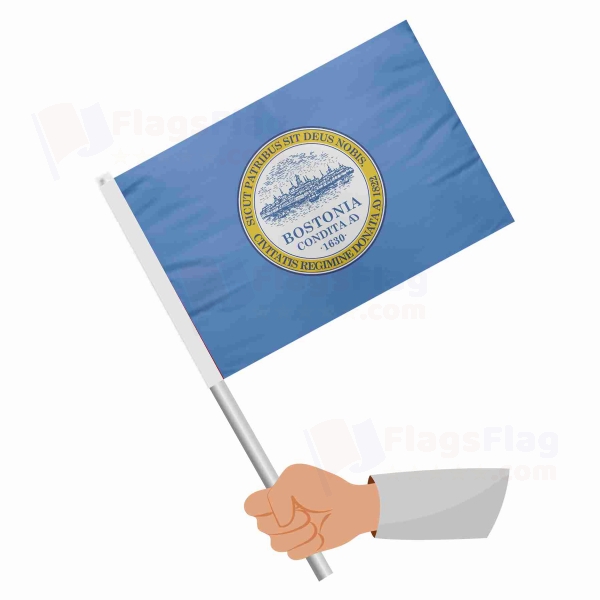 Boston Stick Flag