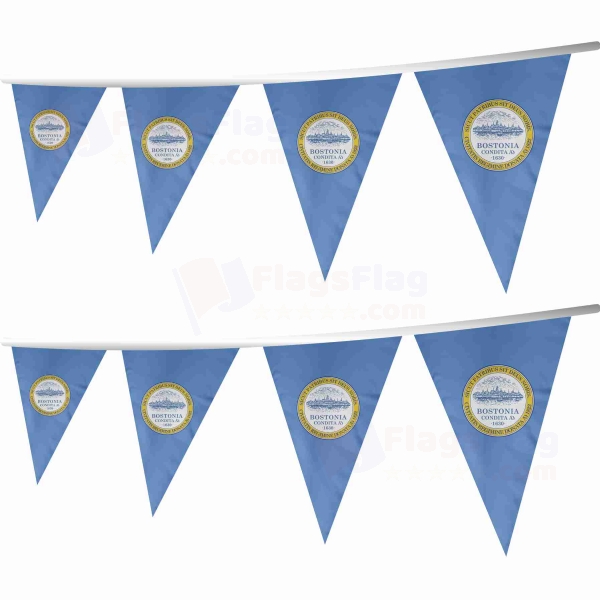 Boston Stringed Triangle Flag