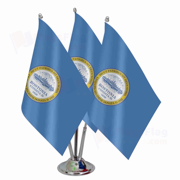 Boston Triple Table Flag