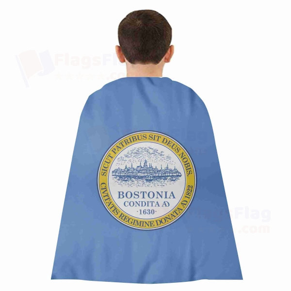 Boston Woven Fabric Cloak Digital Printing