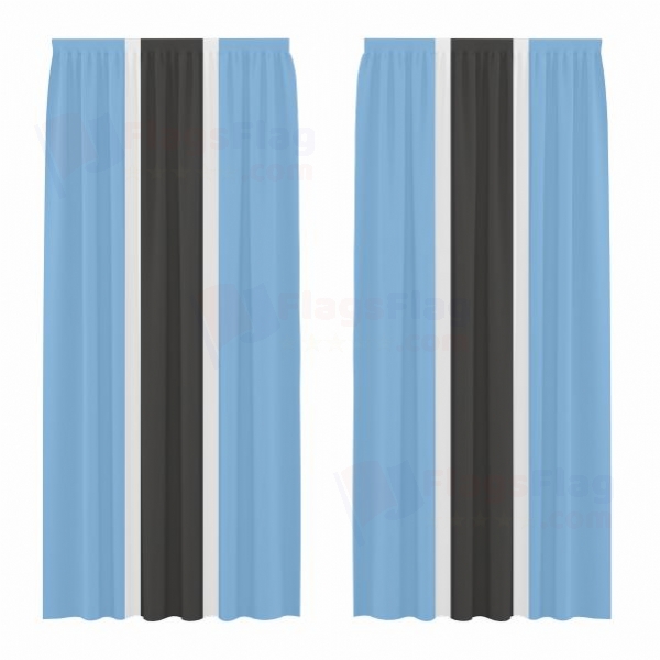 Botswana Digital Printed Curtains