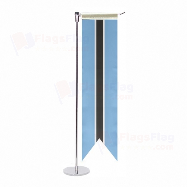 Botswana L Table Flag