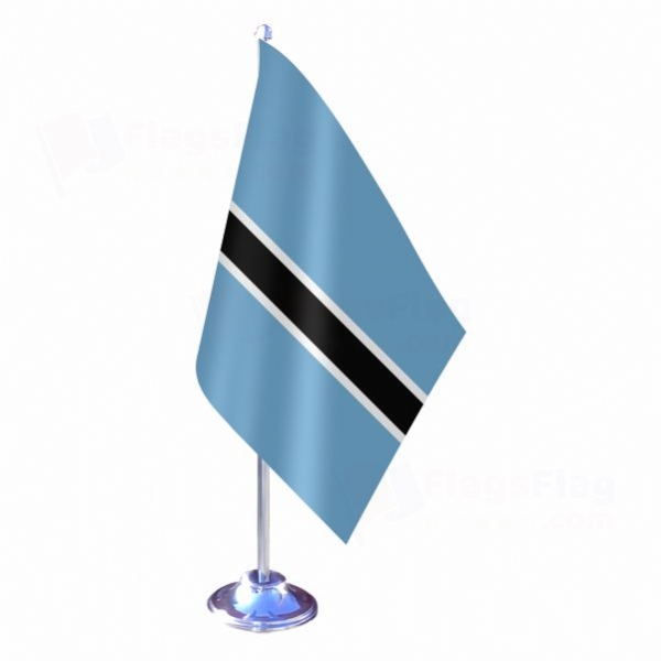 Botswana Single Table Flag