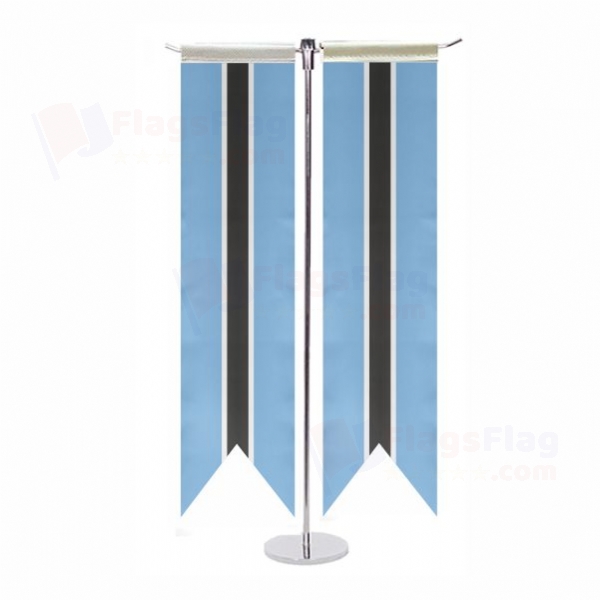 Botswana T Table Flag