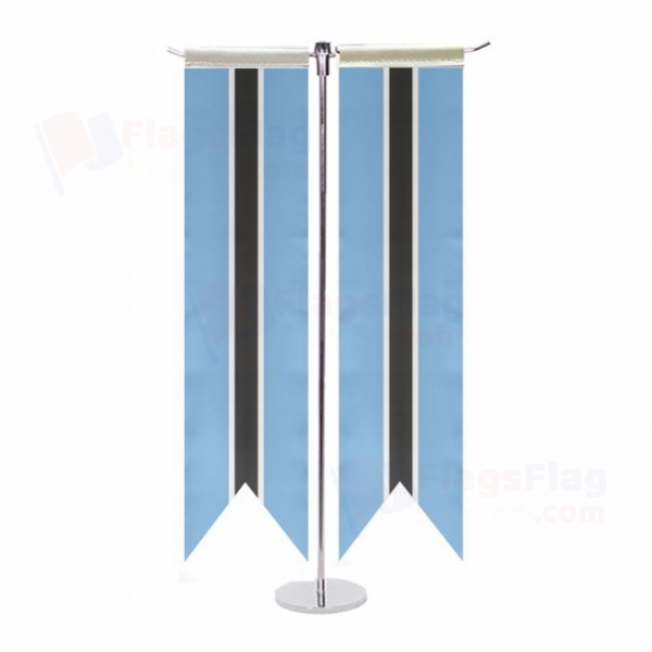 Botswana T Table Flags