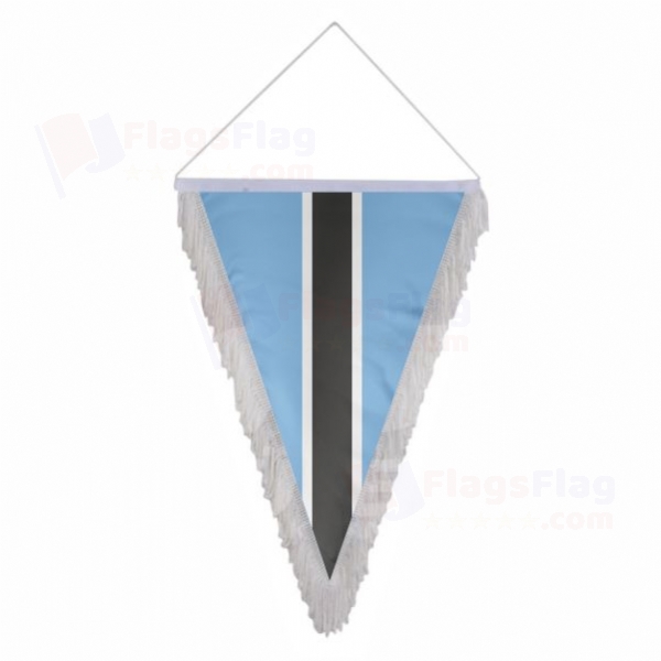 Botswana Triangle Fringed Streamers