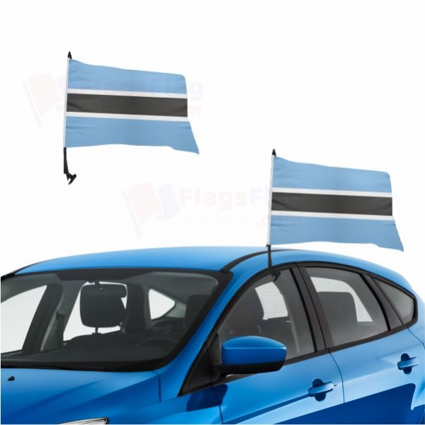 Botswana Vehicle Convoy Flag