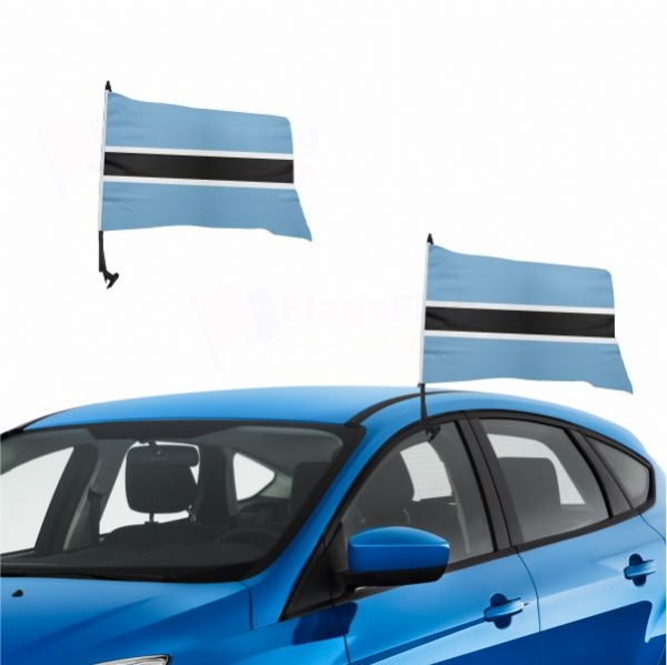 Botswana Vehicle Convoy Flag