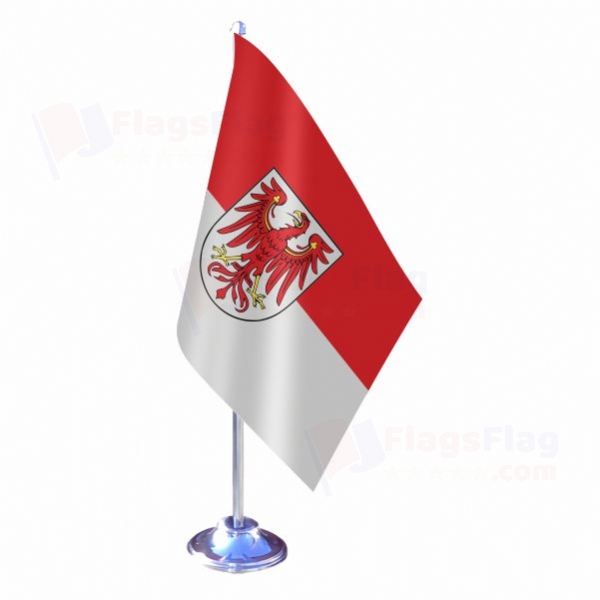 Brandenburg Single Table Flag