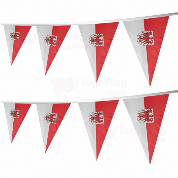 Brandenburg Stringed Triangle Flag