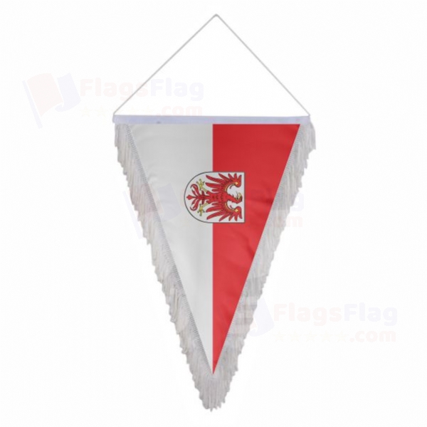 Brandenburg Triangle Fringed Streamers