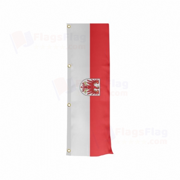 Brandenburg Vertically Raised Flags