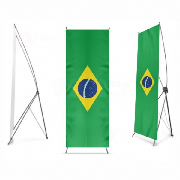 Brazil Digital Print X Banner