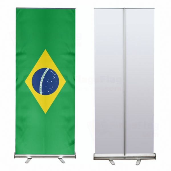 Brazil Roll Up Banner