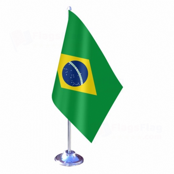 Brazil Single Table Flag