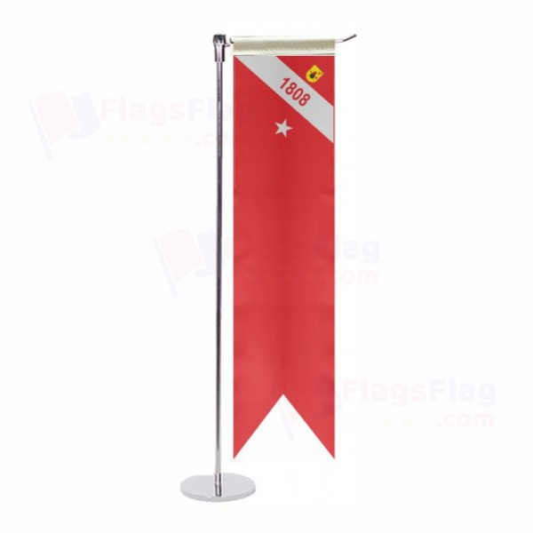 Brazilian Marine Corps L Table Flag