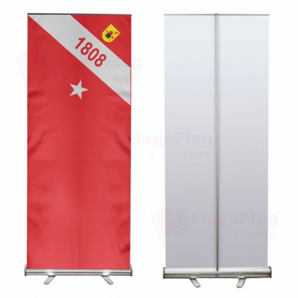 Brazilian Marine Corps Roll Up Banner