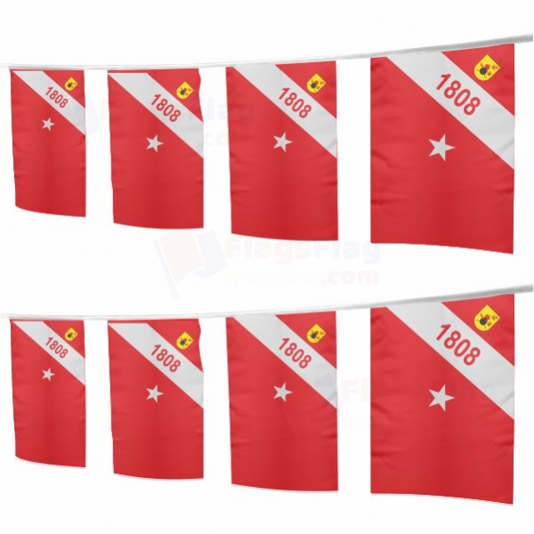Brazilian Marine Corps Square String Flags