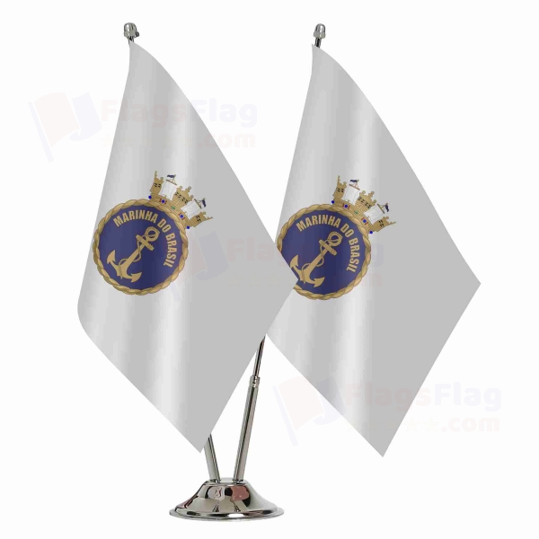 Brazilian Navy Binary Table Flag