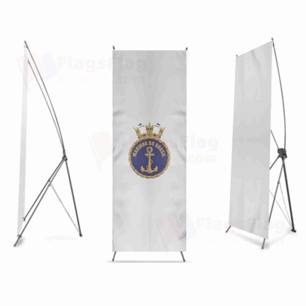 Brazilian Navy Digital Print X Banner