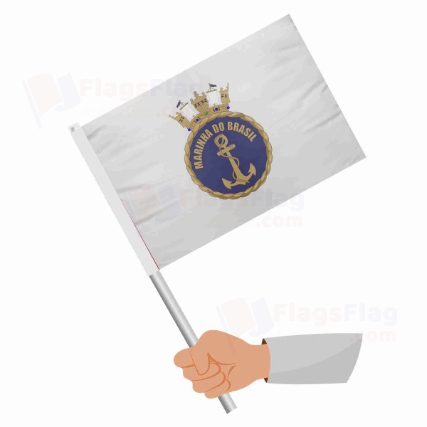 Brazilian Navy Stick Flag