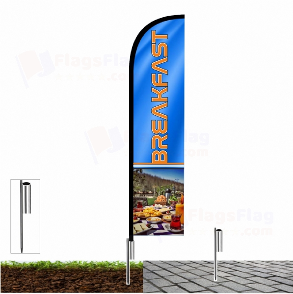 Breakfast Advertising Flags