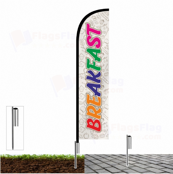 Breakfast Pavement Flags