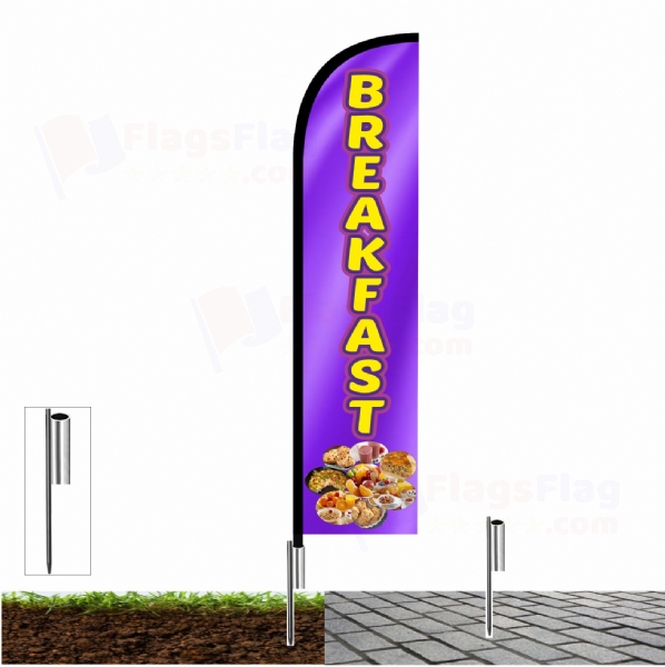 Breakfast Pole Flags
