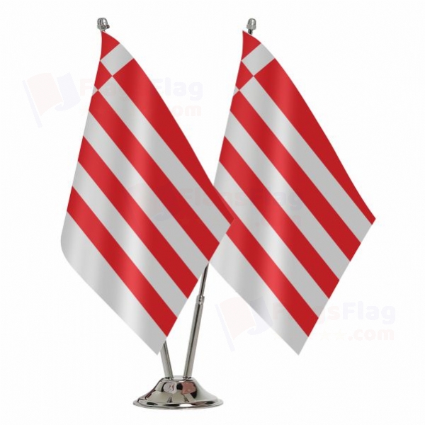 Bremen 2 Table Flags