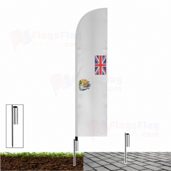 British Antarctic Territory Beach Flags British Antarctic Territory Sailing Flags