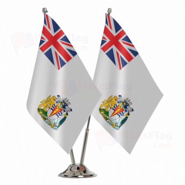 British Antarctic Territory Binary Table Flag