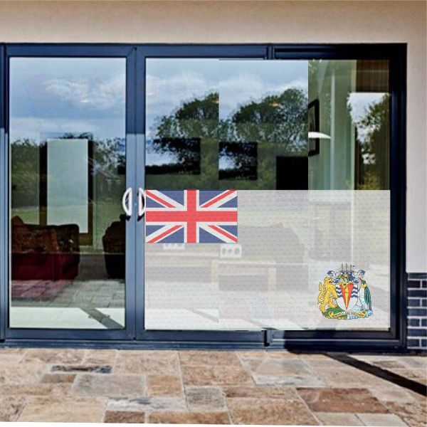 British Antarctic Territory Glass Film British Antarctic Territory One Way Vision Printing