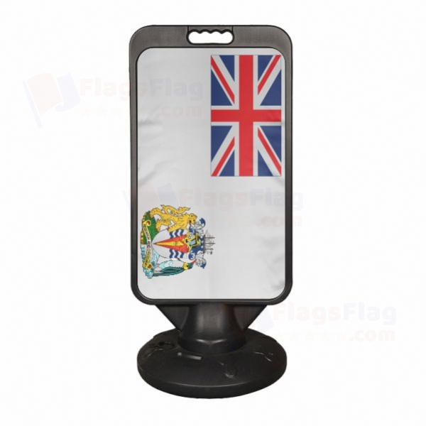 British Antarctic Territory Plastic Advertising Pontoon