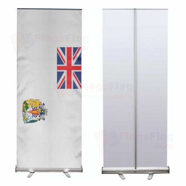 British Antarctic Territory Roll Up Banner