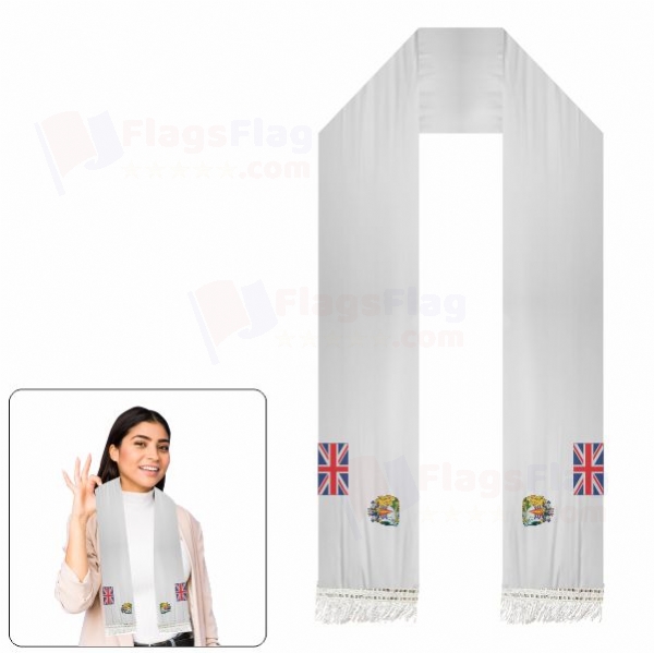 British Antarctic Territory Scarf Digital Printing