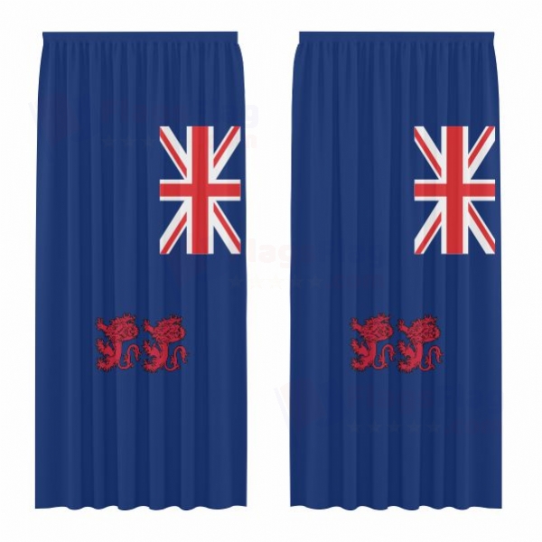 British Cyprus Digital Printed Curtains
