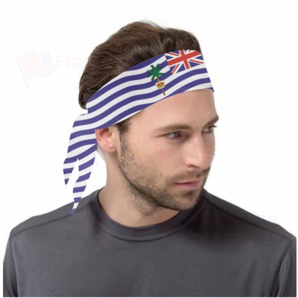 British Indian Ocean Territory Digital Print Bandanas
