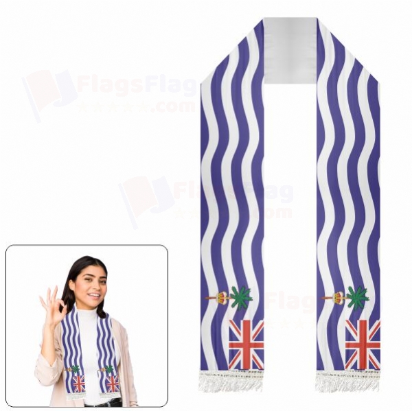 British Indian Ocean Territory Scarf Digital Printing