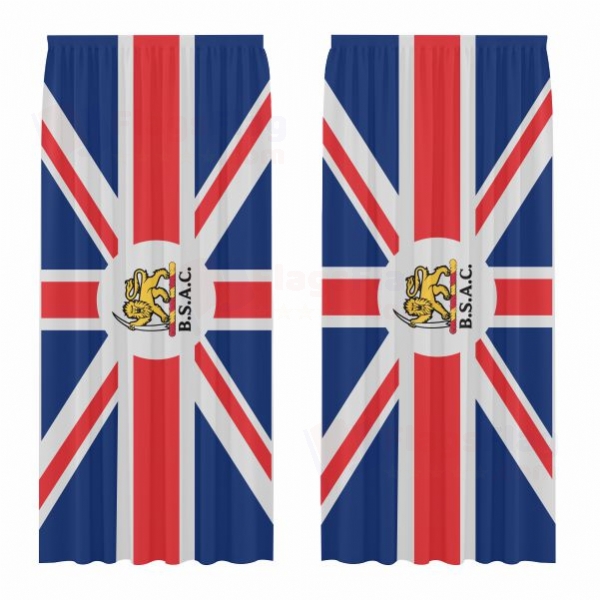 British South Africa Company Digital Printed Curtains