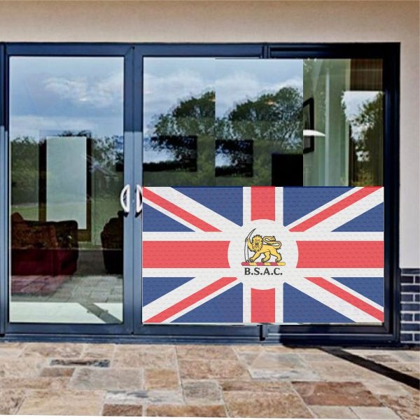 British South Africa Company Glass Film British South Africa Company One Way Vision Printing