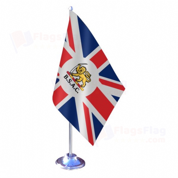 British South Africa Company Single Table Flag