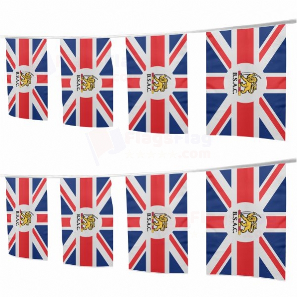 British South Africa Company Square String Flags