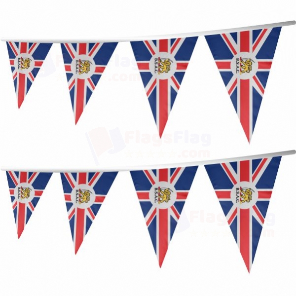 British South Africa Company Stringed Triangle Flag